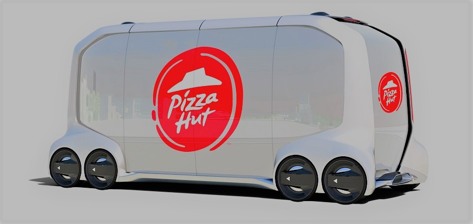 El nuevo repartidor de Pizza Hut no es humano